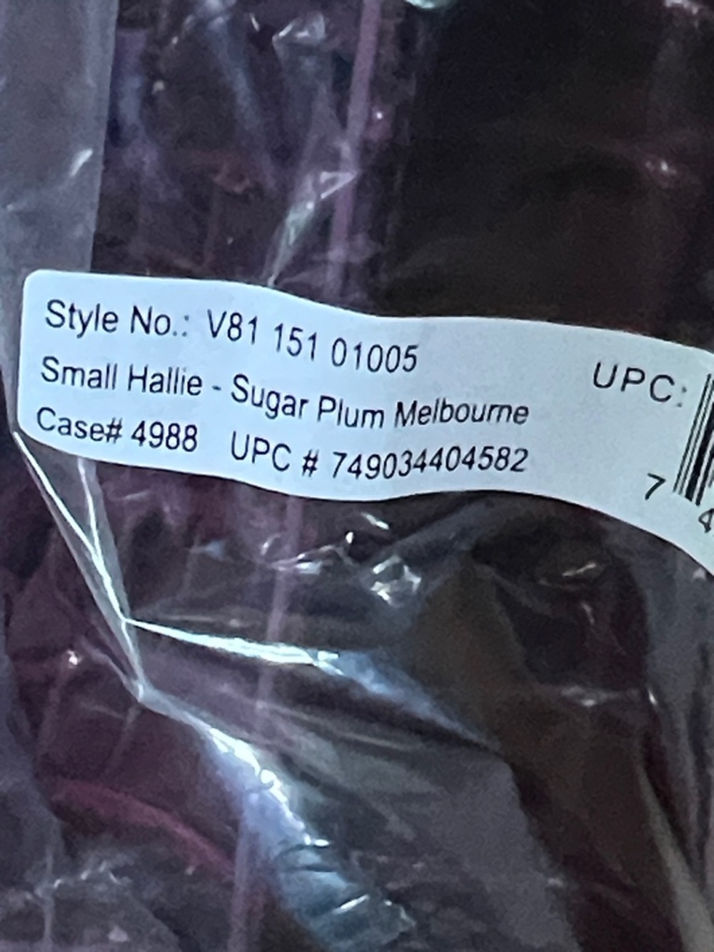 BRAHMIN Hallie in Sugar Plum Small/BRAHMIN Duo Flower Purse Charm Included NWT - Picture 10 of 16